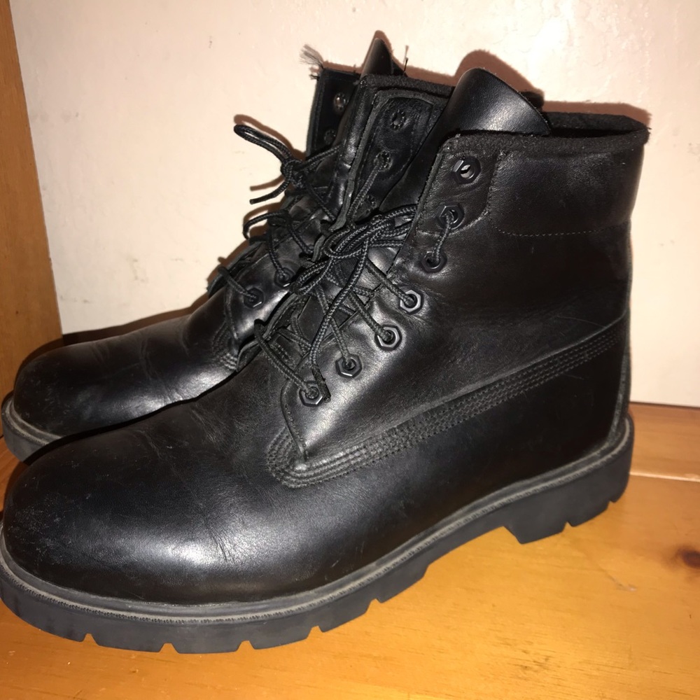 Timberland All Black Boots